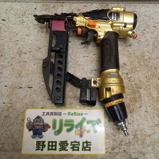日立工機 N3804HMF 高圧フロアタッカ【野田愛宕店】【店頭取引限定】【中古】管理番号：IT098CCXO09F