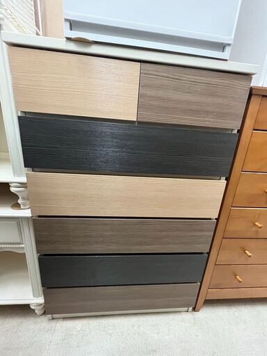オシャレ家具6段チェスト タンス衣類収納481