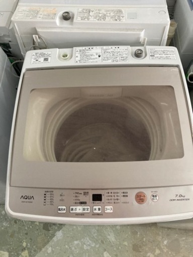 AQUA アクア 7キロ洗濯機 AQW-GV70G(W)  リサイクルショップ宮崎屋 住吉店24.4.3ｋ