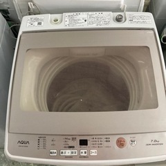 AQUA アクア 7キロ洗濯機 AQW-GV70G(W)  リサ...