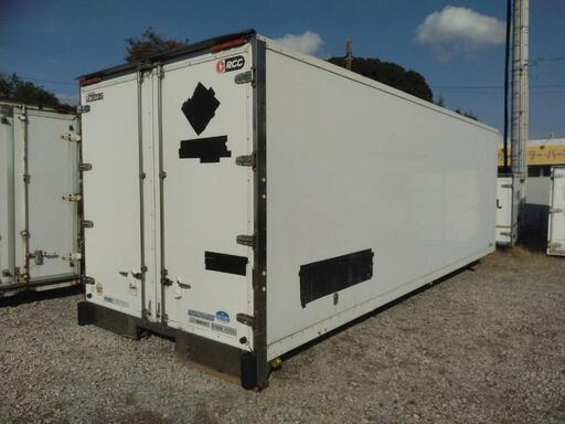 新品の鍵付き】【ロングサイズ】【美品】保冷コンテナ 長さ約635cm×幅