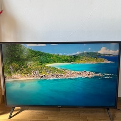 LG 4K液晶テレビ　43型　2019年製