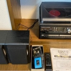 レコード・CDプレーヤー　ラジオなど
