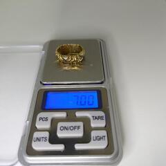 イタリー製 K18チェーンリング 14.5号7.0g イタリー製 K18チェーンリング 14.5号7.0g