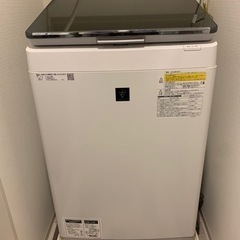 【ネット決済】2月末まで: 11キロ・シャープ乾燥＆洗濯機