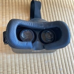 VR用ゴーグル、ゴムベルトに使用感あり