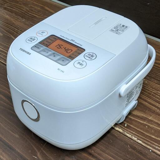 IHジャー炊飯器(東芝/RC-5XL/3合炊/2019年製) ☆お引き取り限定 
