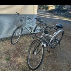 不要な自転車２台差し上げます。