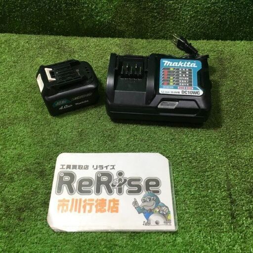 マキタ BL1040B/DC10WC バッテリー・充電器セット【市川行徳店】【店頭取引限定】【中古】管理番号：ITN12XS8QFP4