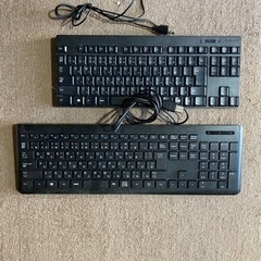 キーボード中古2つ