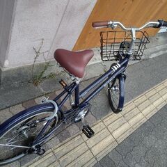 [BRIDGESTONE]Mark Rosa(マークローザ)20吋 ミニベロ アルミ/7speed/点灯虫/ノーブルネイビー