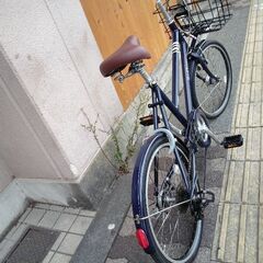 [BRIDGESTONE]Mark Rosa(マークローザ)20吋 ミニベロ アルミ/7speed/点灯虫/ノーブルネイビー