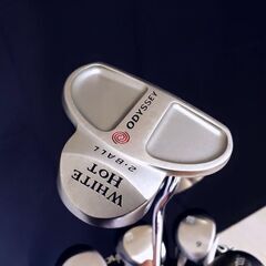 【コレ見て！ ゴルフ】 PRGR/DUNLOP レディース 13本セット＋バッグ ダンロップ HI-BRID CF-1 7本 PRGR ♯1,4,5,7,9 パター　右利き用