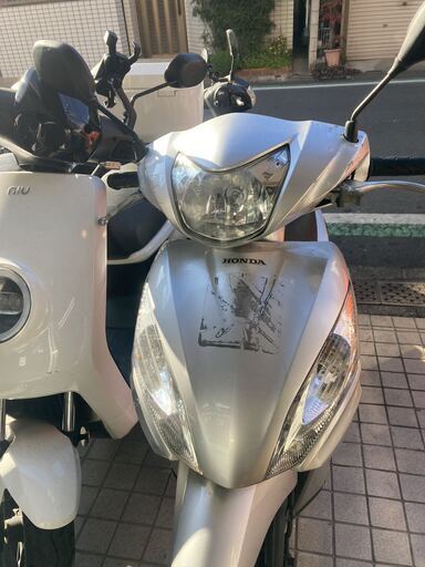 現状販売 ホンダ　DIO-110 実働車！　自賠保険令和10年まで付き！　乗って帰れます！