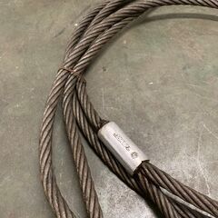 ワイヤーロープ 牽引ワイヤーロープ 玉掛け 28mm 10m 工事用材料 ① ワイヤーロープ 牽引ワイヤーロープ 玉掛け 28mm 10m 工事用材料 ①
