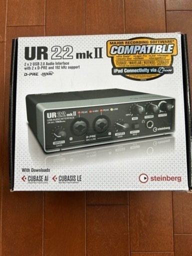 Steinberg UR22 mkⅡ オーディオインターフェイス