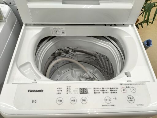 ☆ジモティー割有☆ Panasonic 5.0kg洗濯機 NA-F5BE2 2023年製