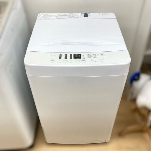 〇【REGASTOCK 江東店】Hisense ハイセンス amadana アマダナ 全自動電気洗濯機 5.5kg AT-WM5511-WH 2021年製