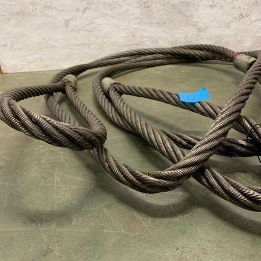 神鋼 シンコーロック ワイヤーロープ 牽引ワイヤーロープ 玉掛け 28mm  