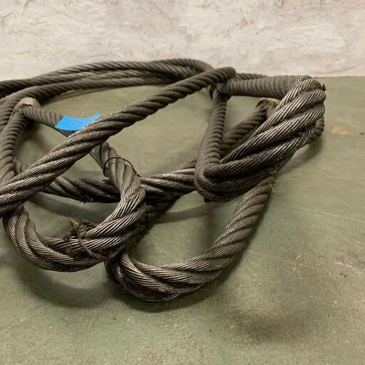 神鋼 シンコーロック ワイヤーロープ 牽引ワイヤーロープ 玉掛け 28mm  