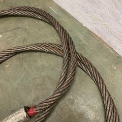 神鋼 シンコーロック ワイヤーロープ 牽引ワイヤーロープ 玉掛け 28mm 5m 工事用材料 ③