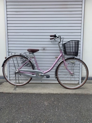 ☆前後タイヤ新古品☆   26型　内装3段LEDオートライト軽快車　防犯登録料込価格︎‼︎
