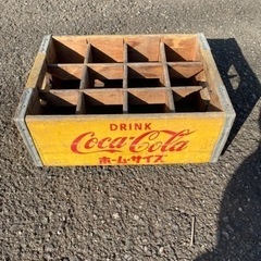 コカコーラ　木箱