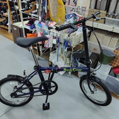 J002☆小キズ有り☆折りたたみ自転車☆BasicGear☆16インチ
