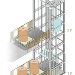 垂直搬送機のメンテナンス