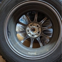 スタッドレスタイヤホイールセット4本-ダンロップ WM01-195/65R15 