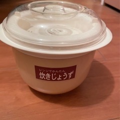 レンジでご飯が炊けるやつ