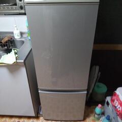 SHARP165L冷蔵庫冷蔵室120L:冷凍室45L2005年製...