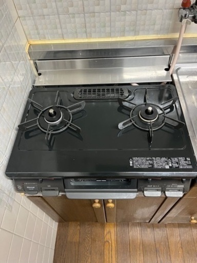 グリル付ガステーブル　リンナイ