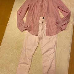 レディース服　シャツ＆パンツ　ピンク♡あげます