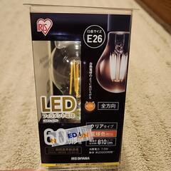 LED電球60形　クリアタイプ　電球色　E26