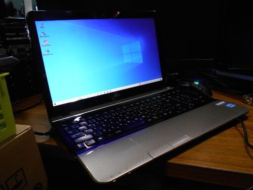 ノートパソコン NEC LaVie Windows10 64Bit CPU i7-3612QM メモリ8GB　　SSD256GB + HDD 1TB Office2021