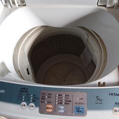 HlTACHl 全自動洗濯機 5kg 2010年整