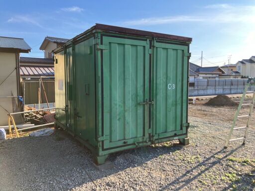 ◇◇【さいたま市緑区】JRコンテナ 両面開き扉 12ft コンテナ （約