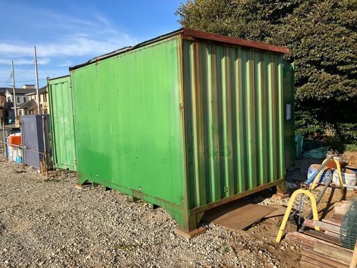 ◇◇【さいたま市緑区】JRコンテナ 両面開き扉 12ft コンテナ （約