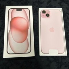 iPhone15 15plus ピンク　256GB