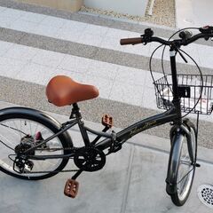 新品未使用ギア付き折り畳み自転車