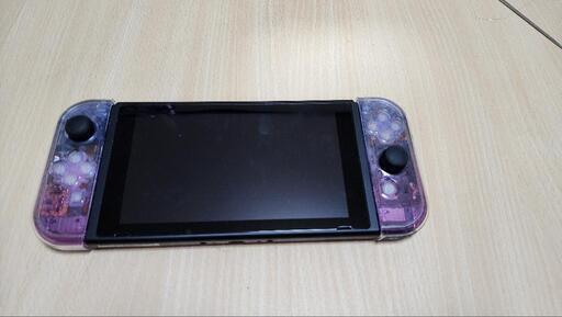 明日までNintendo Switch本体　スケルトンシェル+ジョイコンLED導入