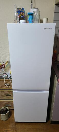 ☆Hisense ハイセンス 175L 2ドア冷蔵庫 2024年製 HR-D1701W 直冷式 