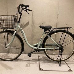 【かご大きめ/自動ライト】自転車