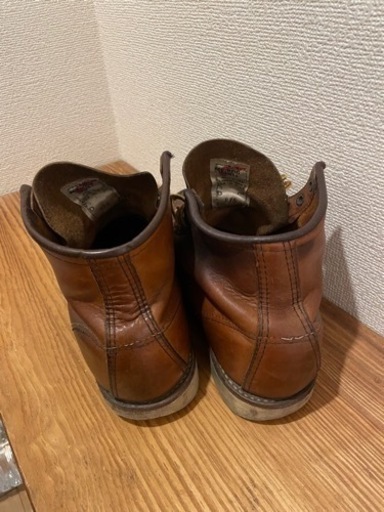 RED WING EUR40 25センチ相当 ※一部革がかたい箇所有