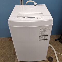 東芝 全自動電気洗濯機 4.5kg 2019年製 AW-45M7...