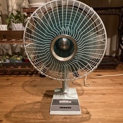 昭和レトロ　シャープ ELECTRIC FAN　扇風機 　PD-...