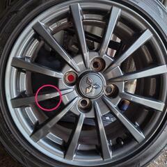 三菱コルトラリーアート バージョンR 純正ホイール