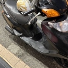 スペイシー100 小型　バイク　2人乗り