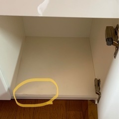 パモウナのキッチンボード(食器棚)